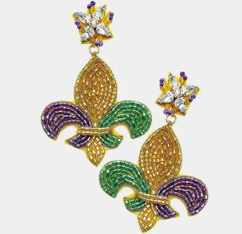 Mardi Gras Fleur De Lis