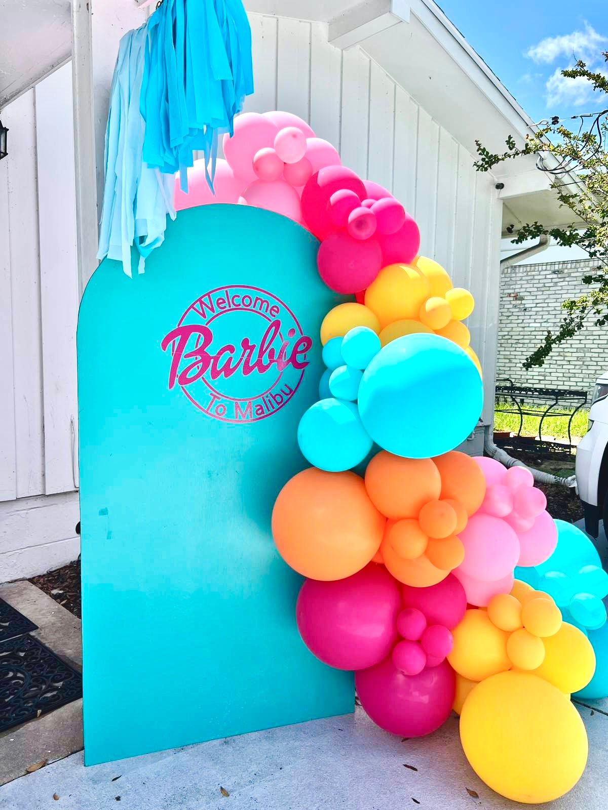 Barbie Beach Party Setup