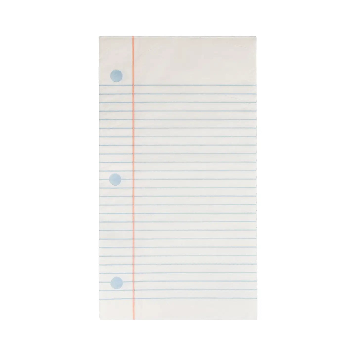 Notebook Paper Dinner Napkin - 24 Count*