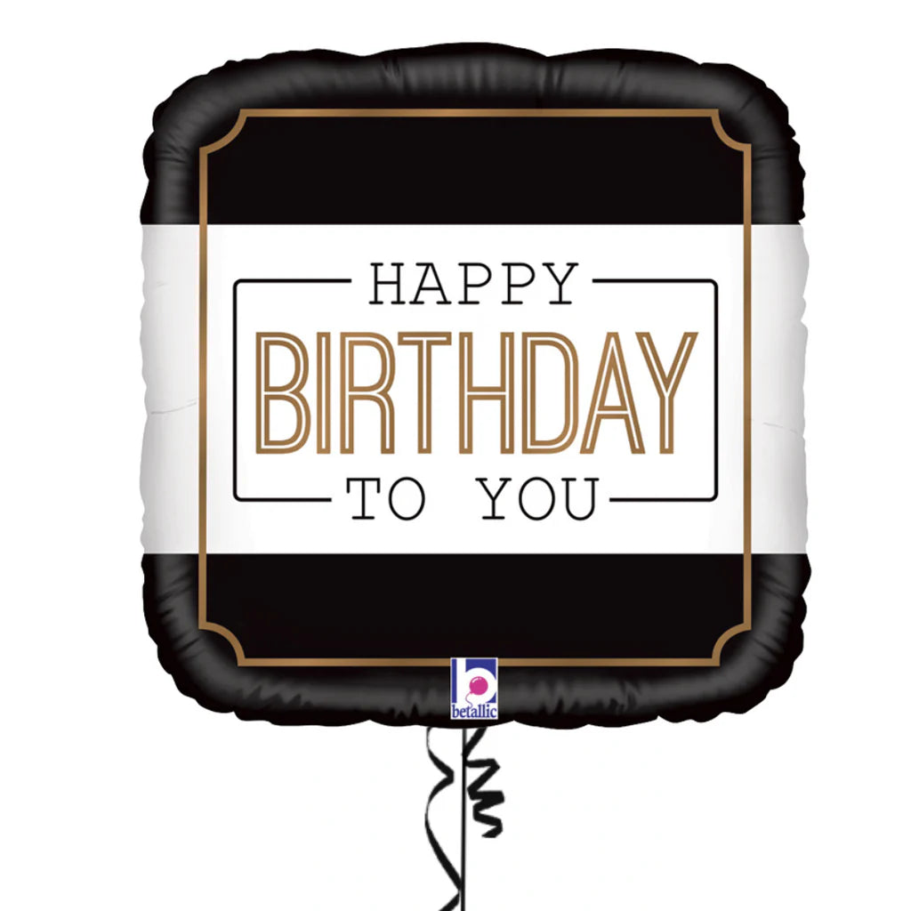 Happy Birthday to You Classic, 18" Balloon