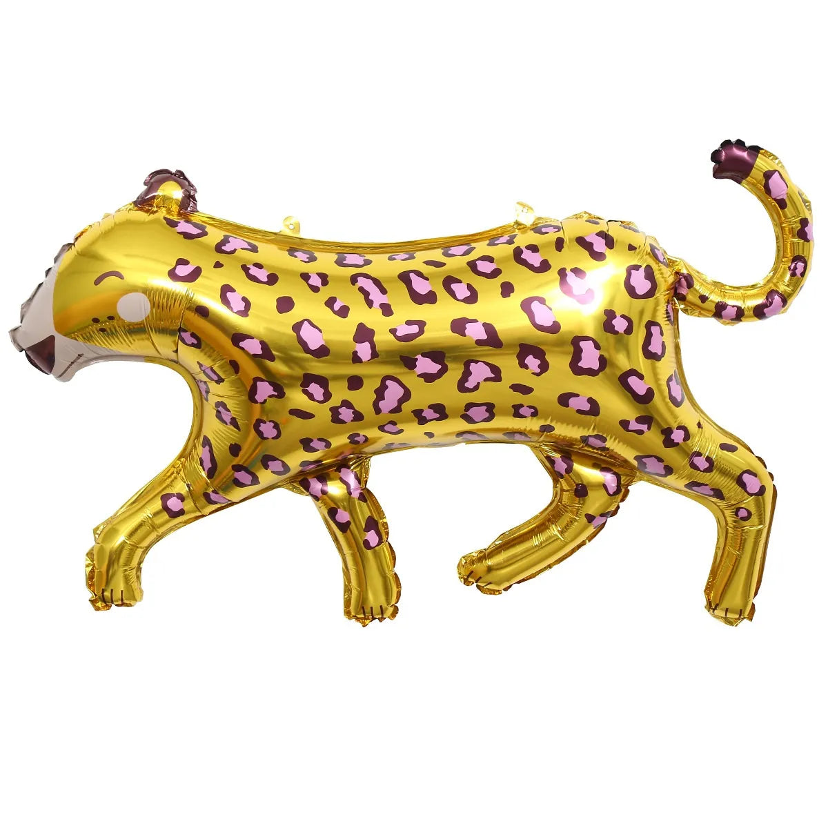 Leopard Balloons, 38inch golden