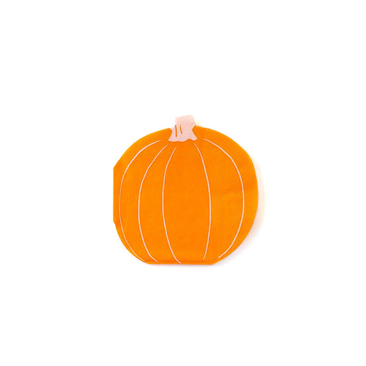 Happy Haunting Pumpkin Shaped Napkin