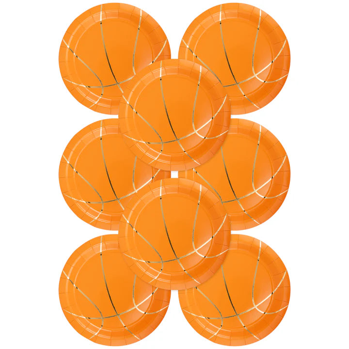 Basketball 9” Plates