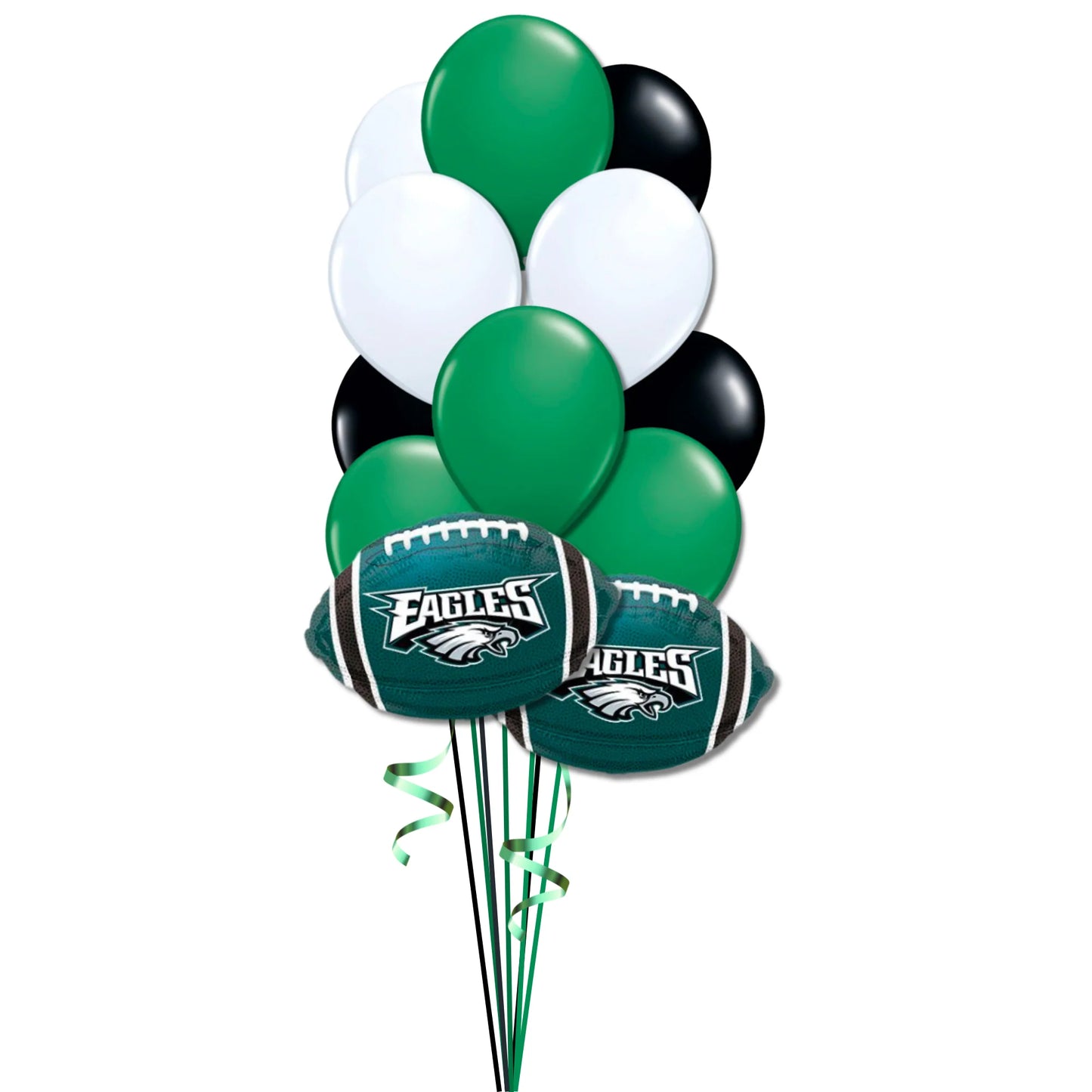 Eagles Balloon 12pc Bouquet