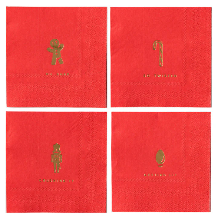 Holiday Cocktail Napkins