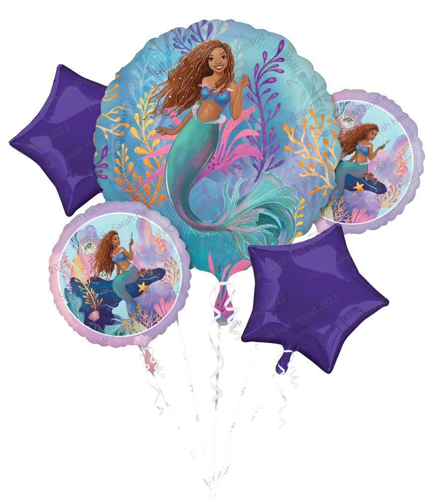 Bouquet Little Mermaid Live Action 5pc