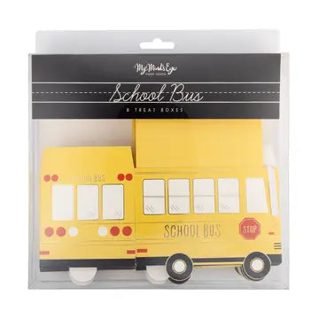 School Bus Treat Boxes, 8 Count*
