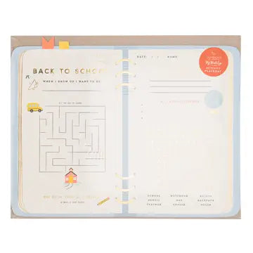 Back To School Planner Placemat*