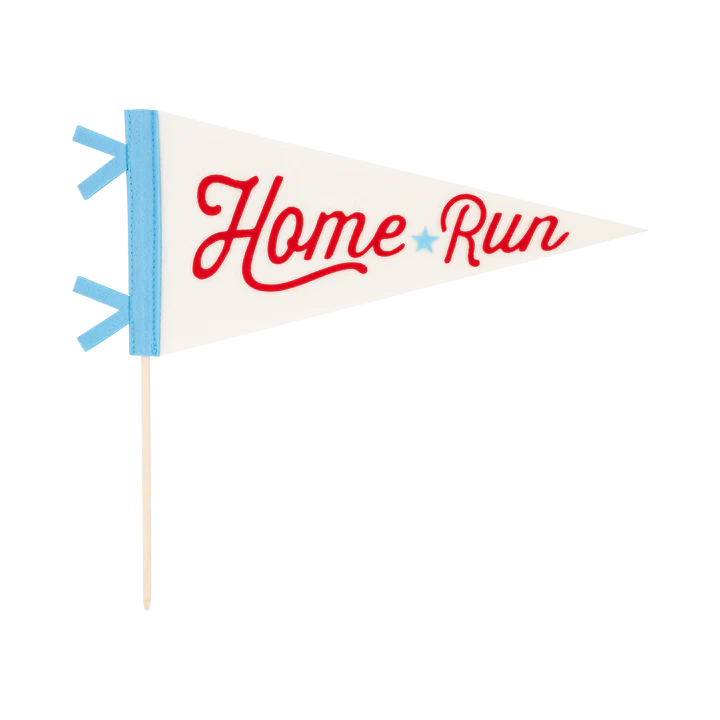 Baseball felt Pennant Banner