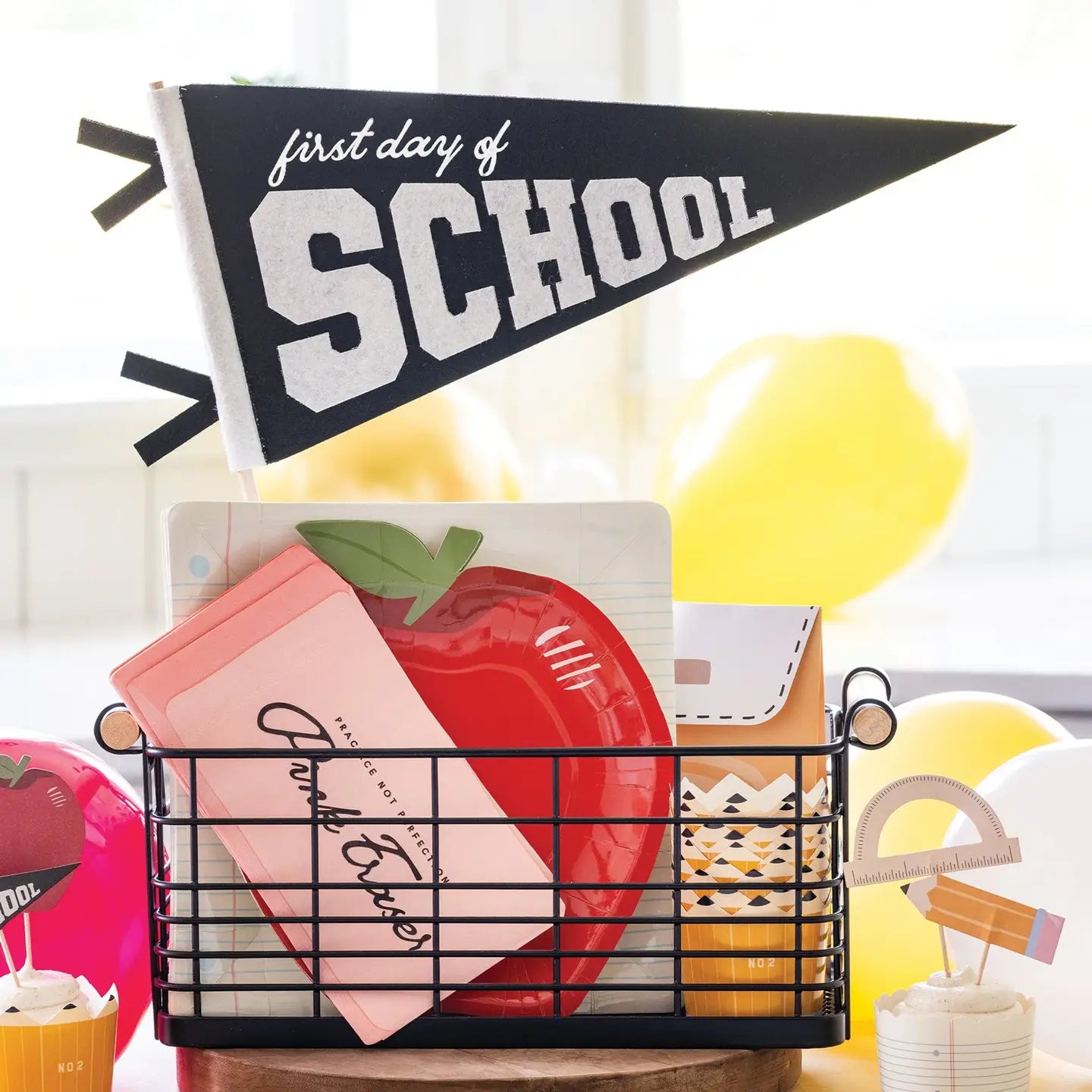 Back To School Eraser Dinner Napkin - 24 Count*