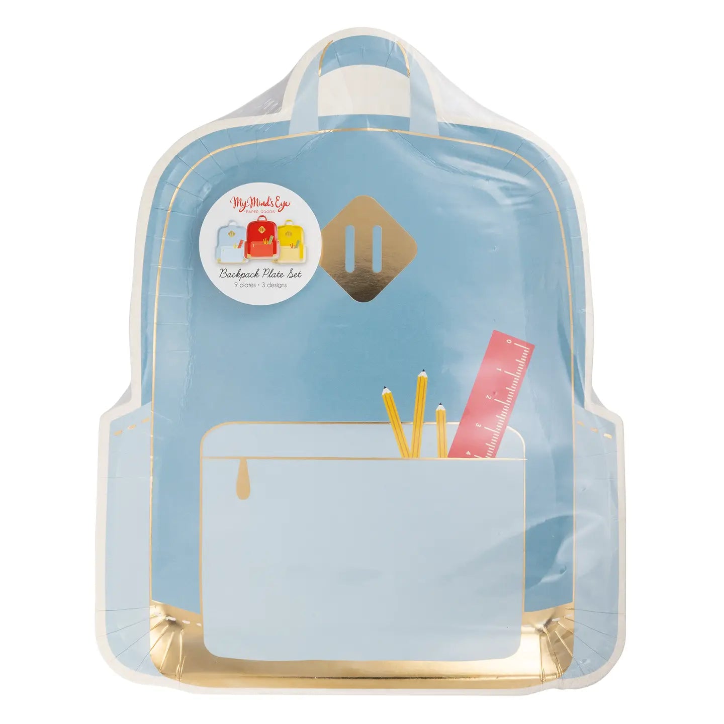 Backpack Plate Set, 8 Count*