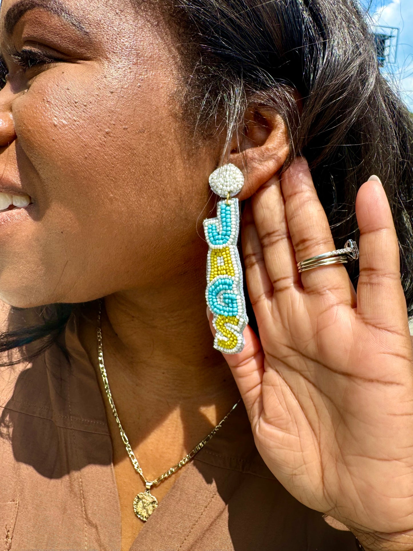SU Jag Carolina Blue Earring
