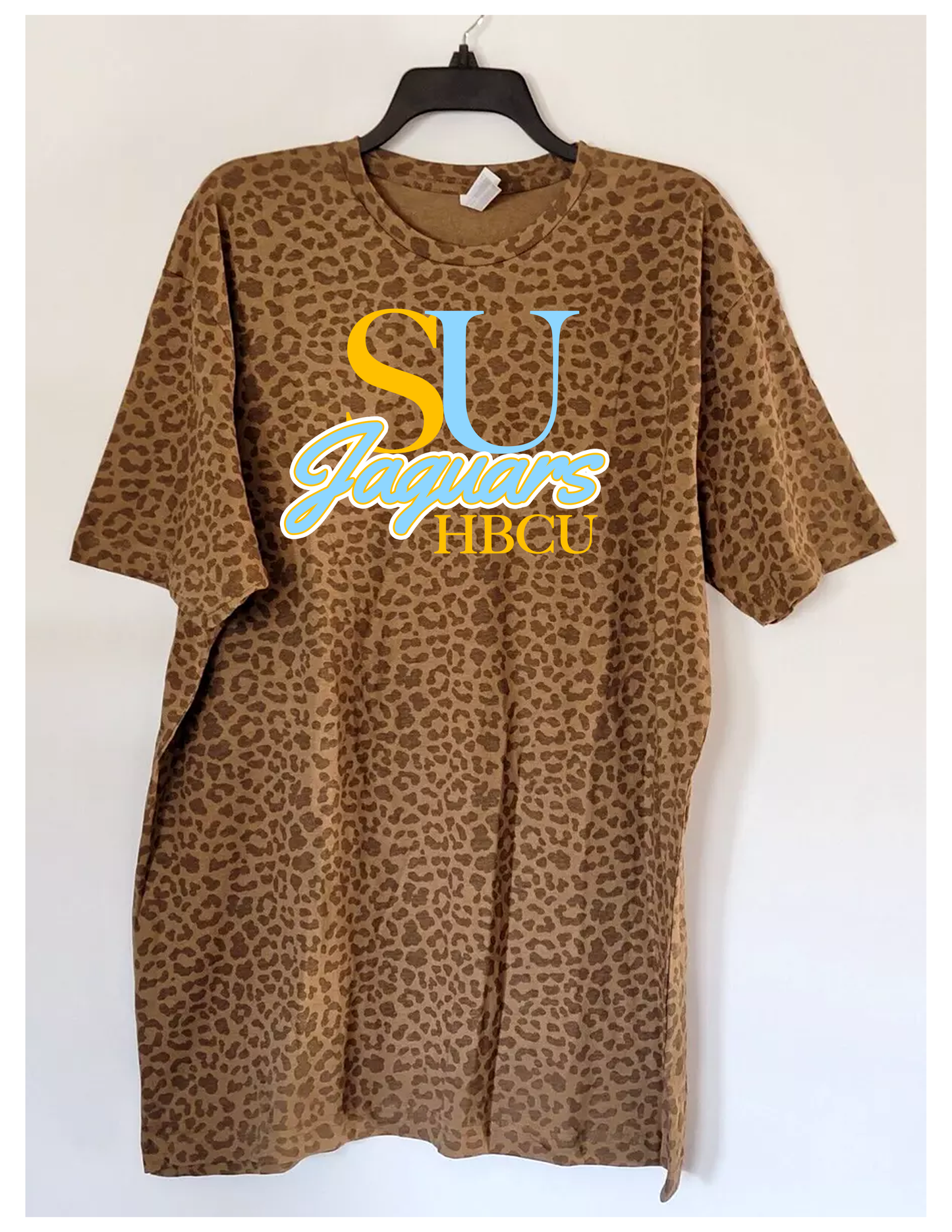 Southern Jags HBCU Leopard Print Tee