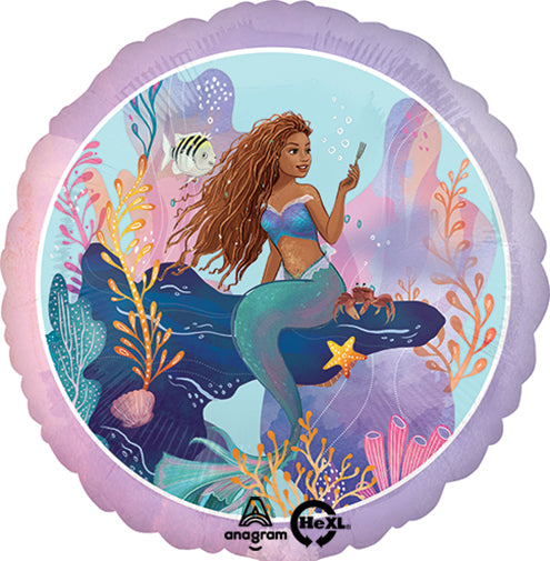 Mermaid Live Action 18 inch Balloon