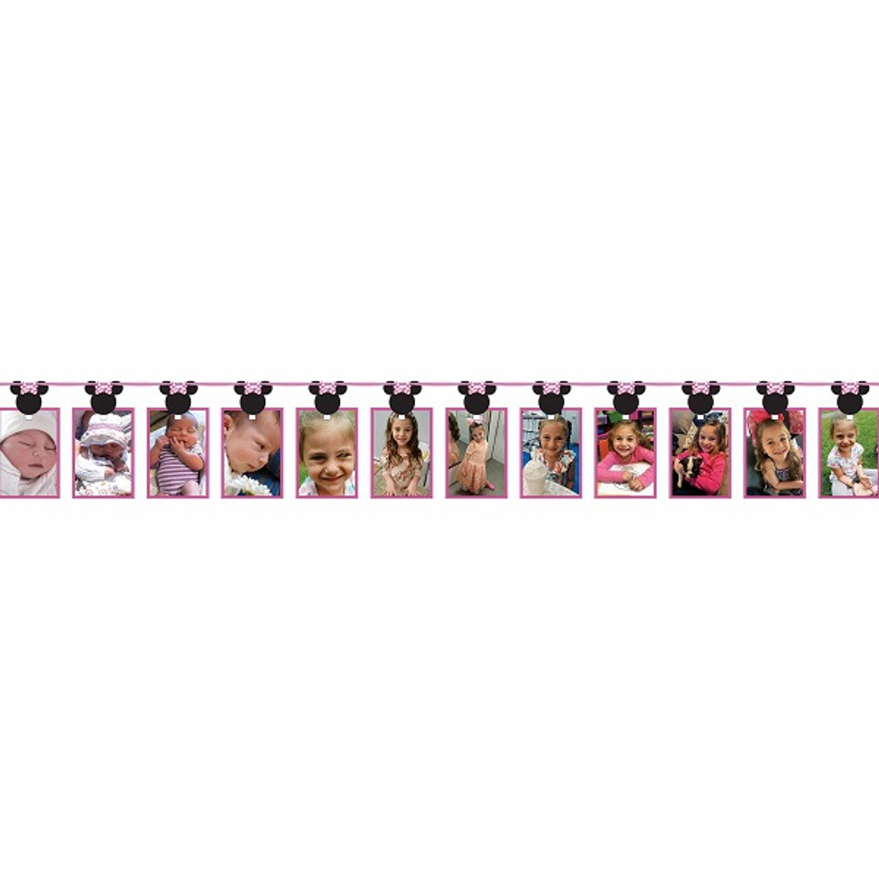 Minnie Mouse Photo Garland