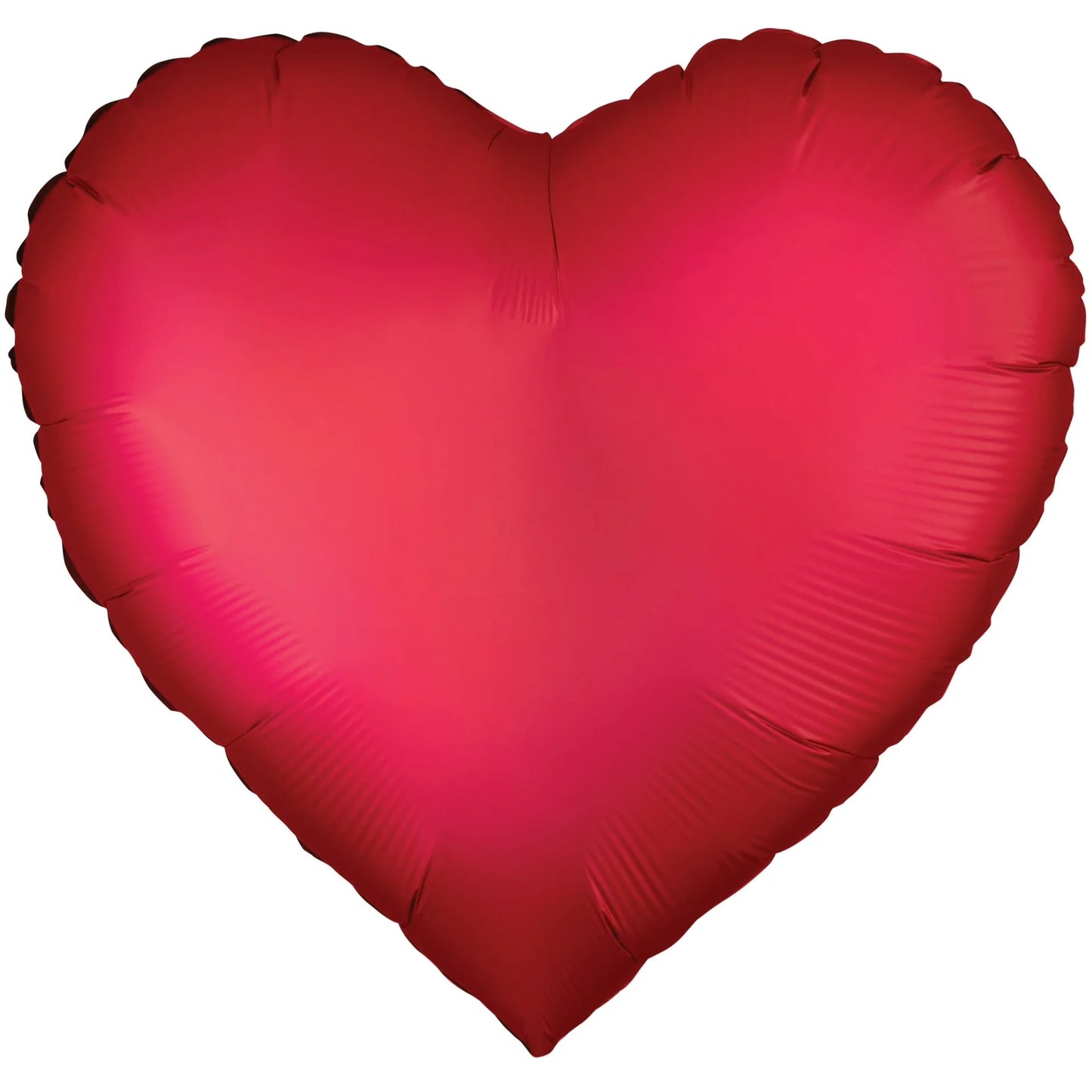 Satin Red Hearts Dozen