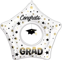 32 Inch Grad Cap Dangler Diffused Ombre Balloon