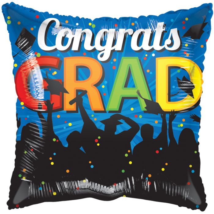 Congrats Grad Silhouette Balloon