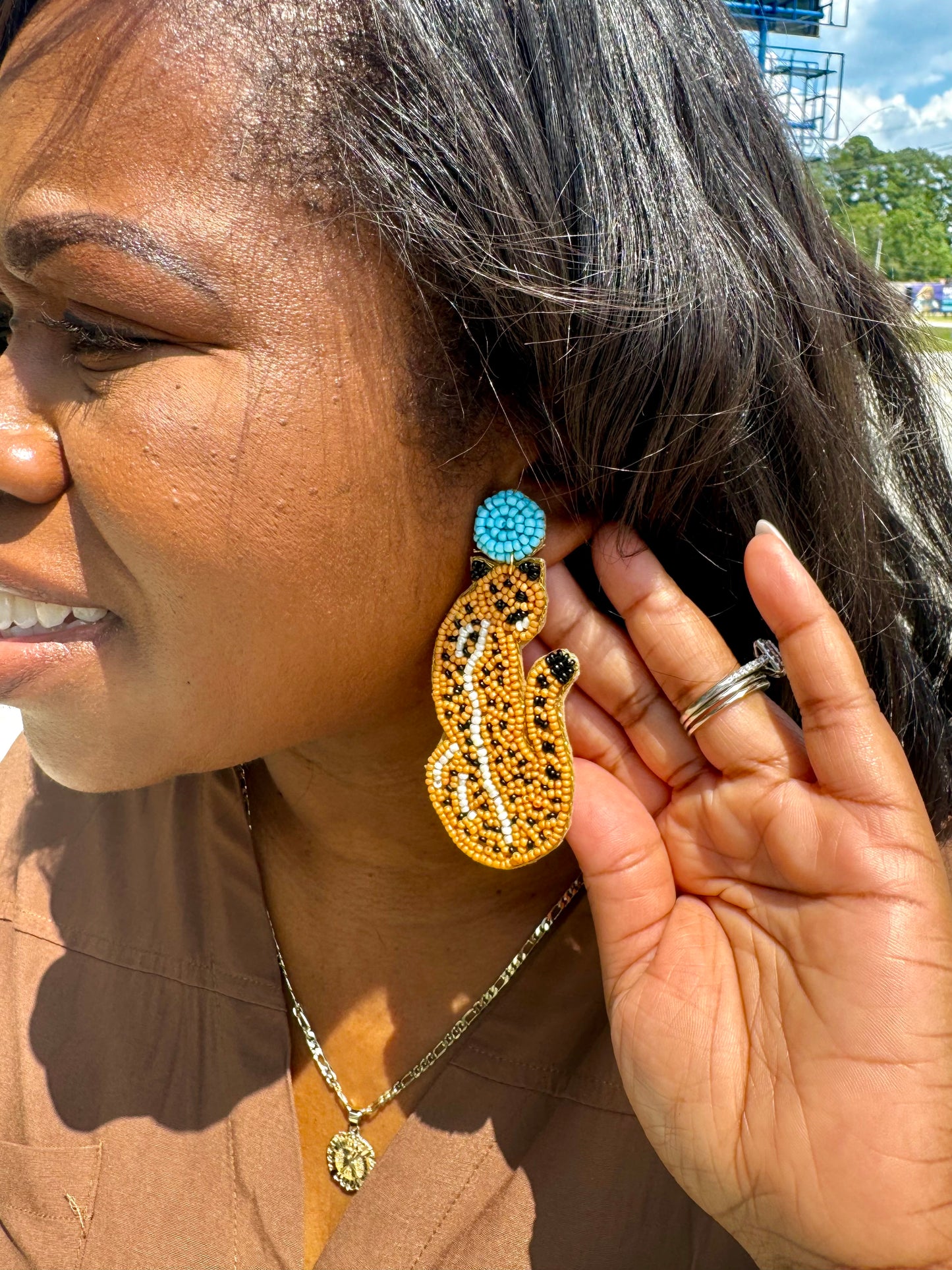 Jaguar Earring