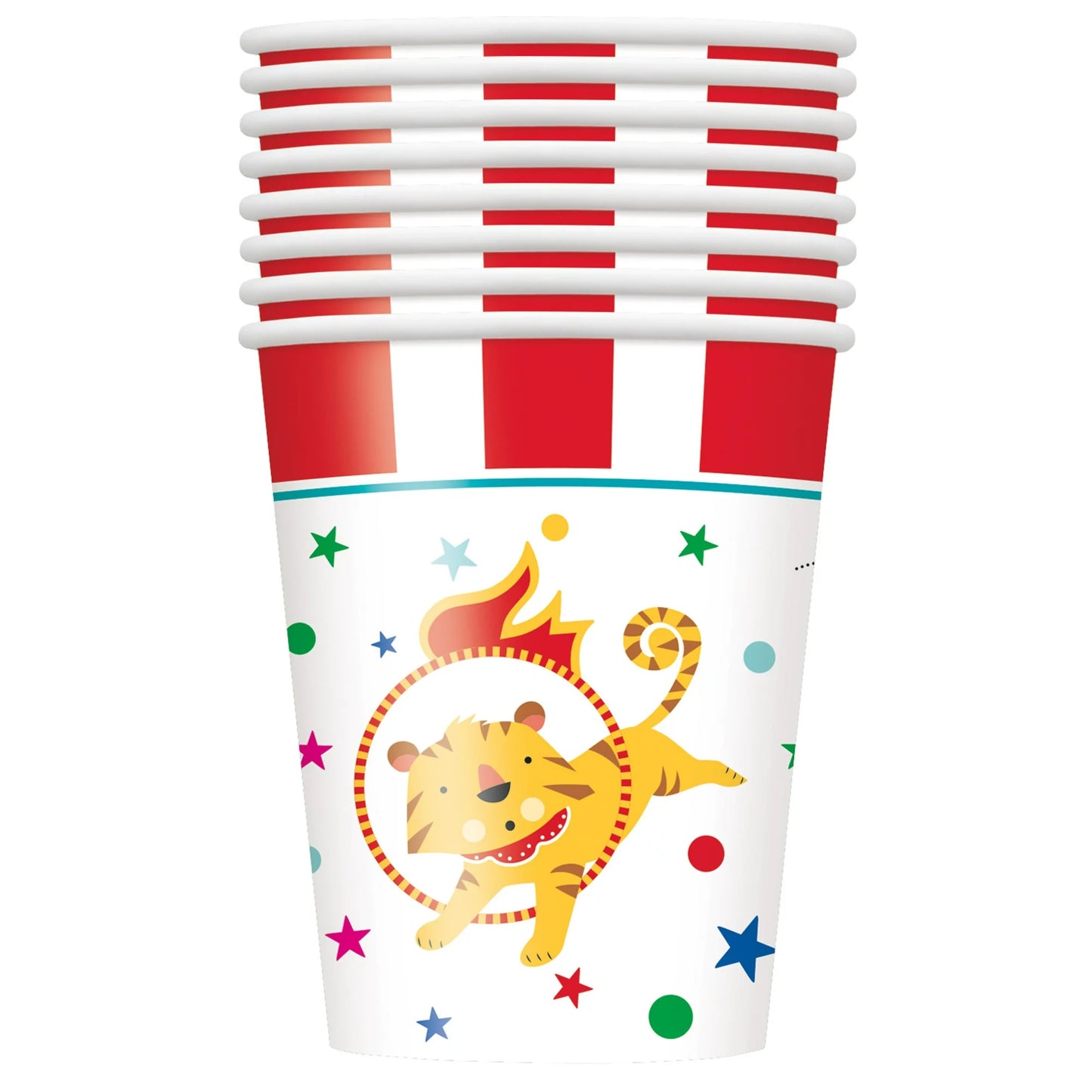 Circus Carnival Cups, 9oz