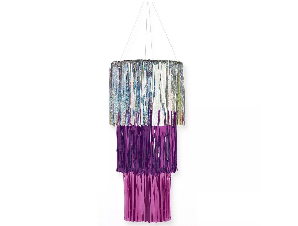 Sparkle 3-Tier Fringe Chandelier