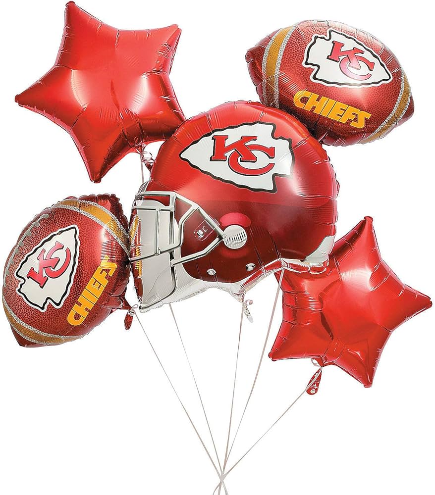 Kansas Chiefs 5pc Bouquet