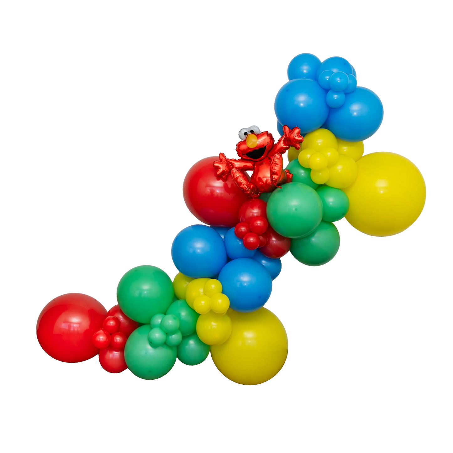 Sesame Street Elmo BALLOON GARLAND ( TO GO NO INSTALL)