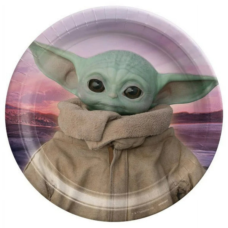 Star Wars The Mandalorian 7 inchPlates