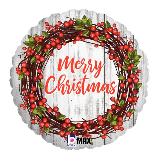 Rustic Christmas Balloon