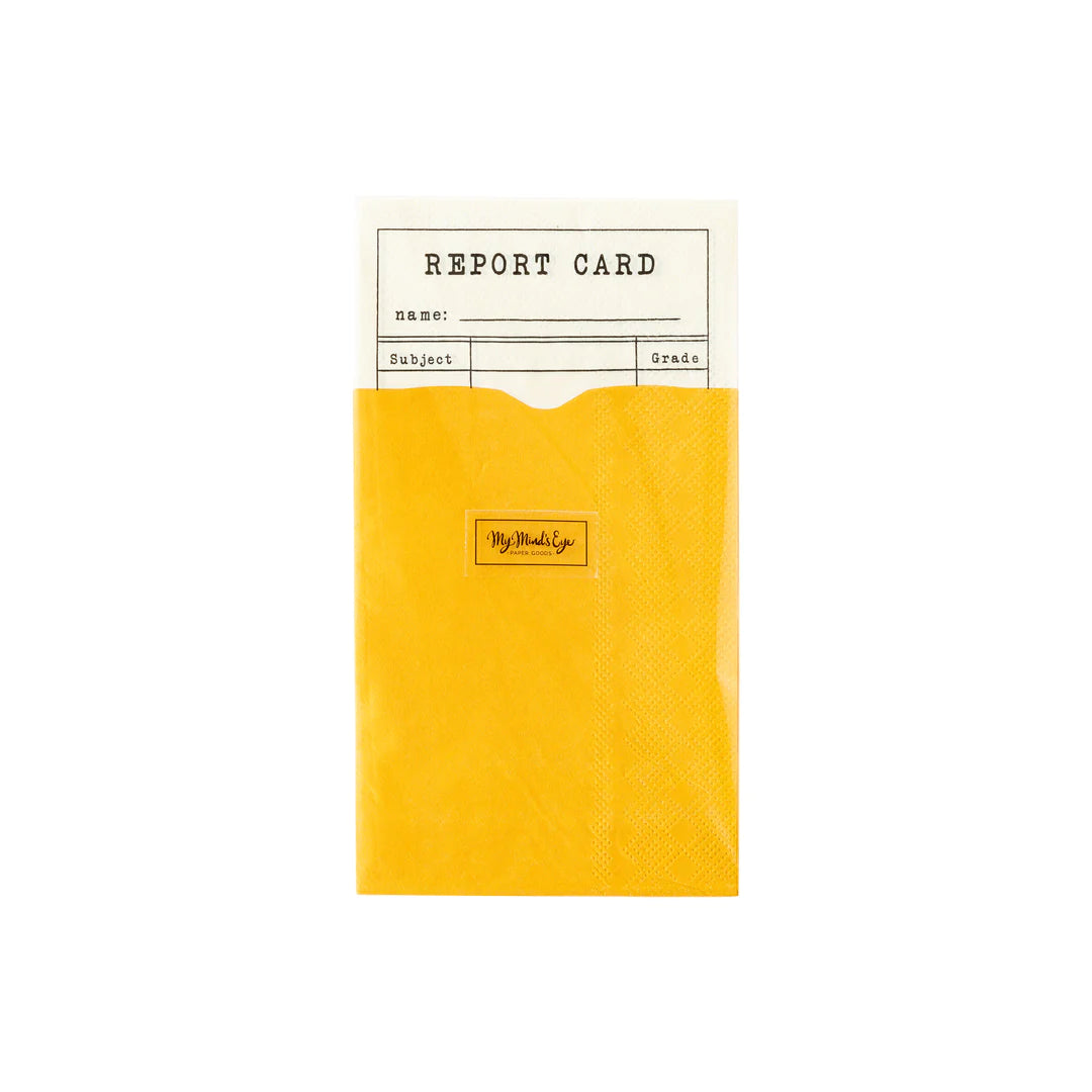 Back to School - Report Card Napkins, 24 Count*