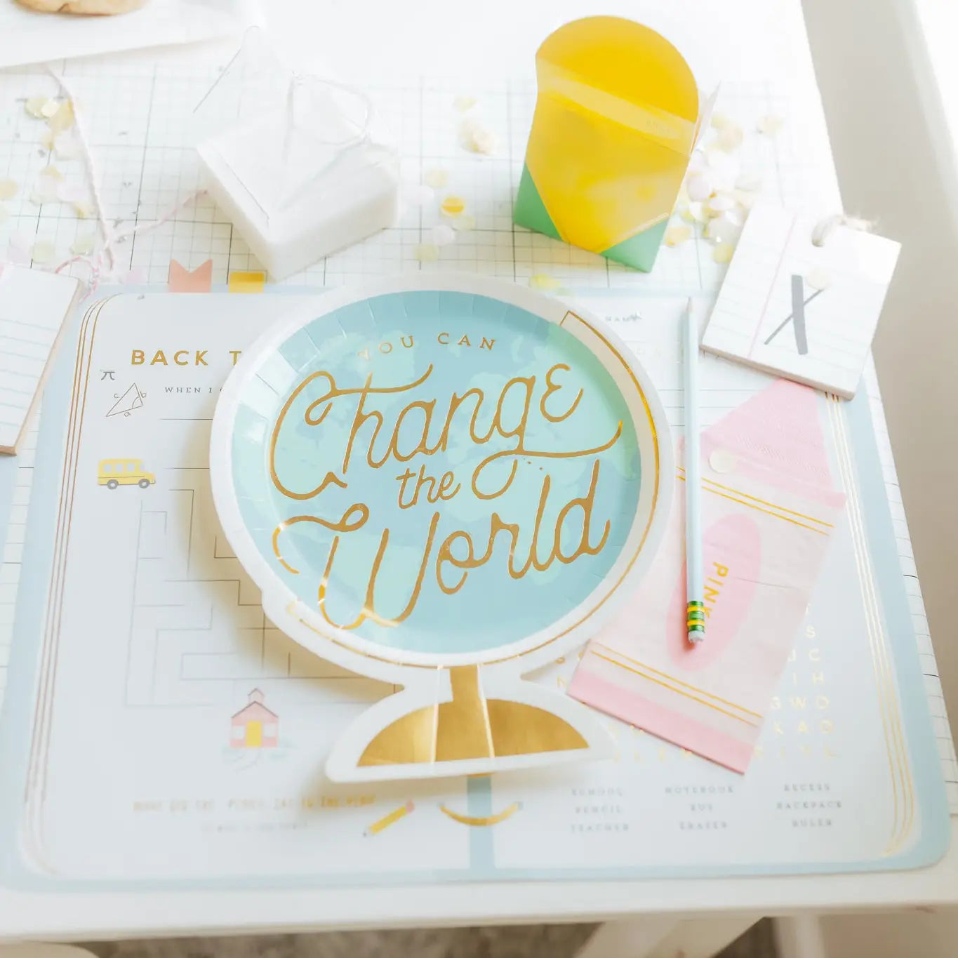 Back To School Planner Placemat*