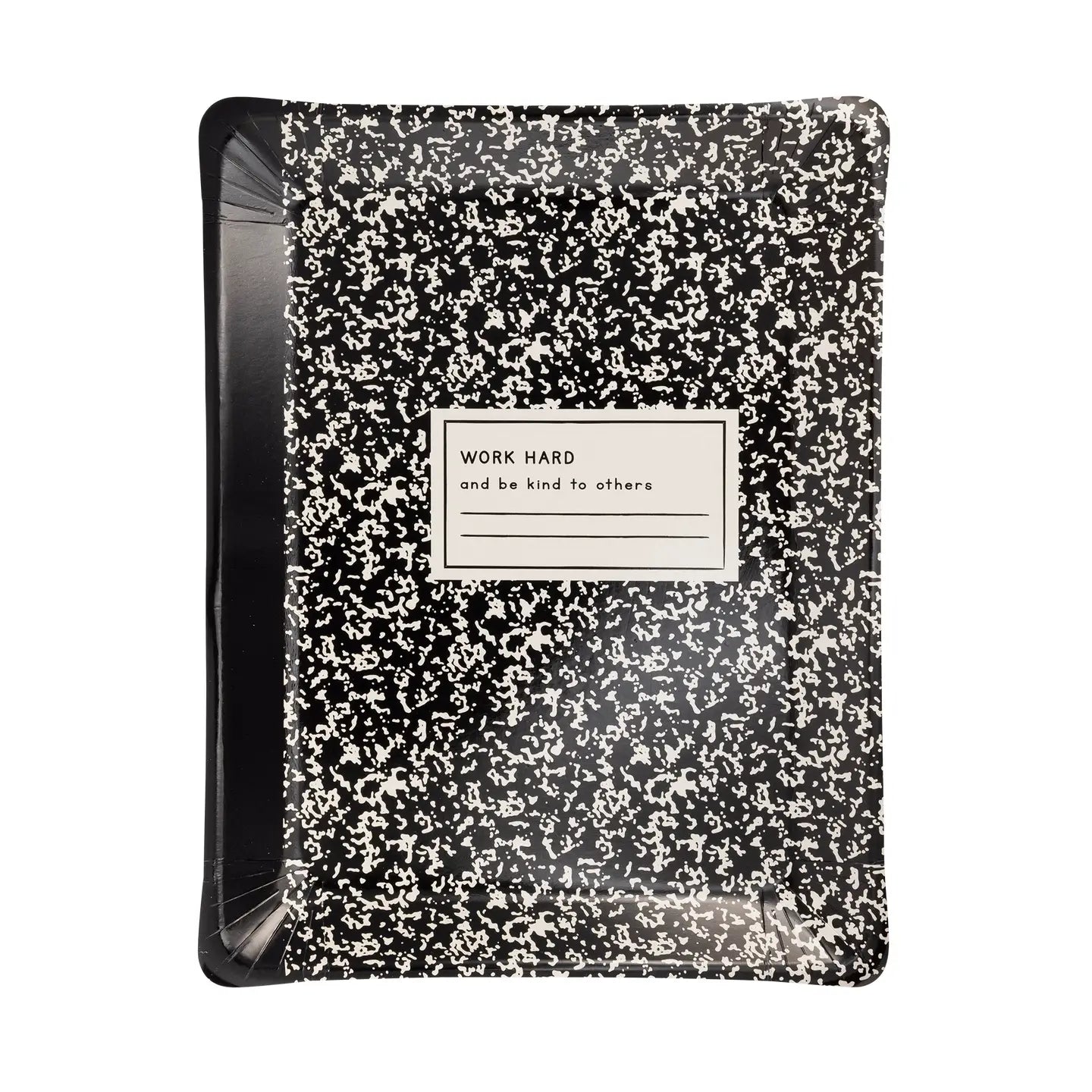 Comp Notebook Plate, 8 Count*