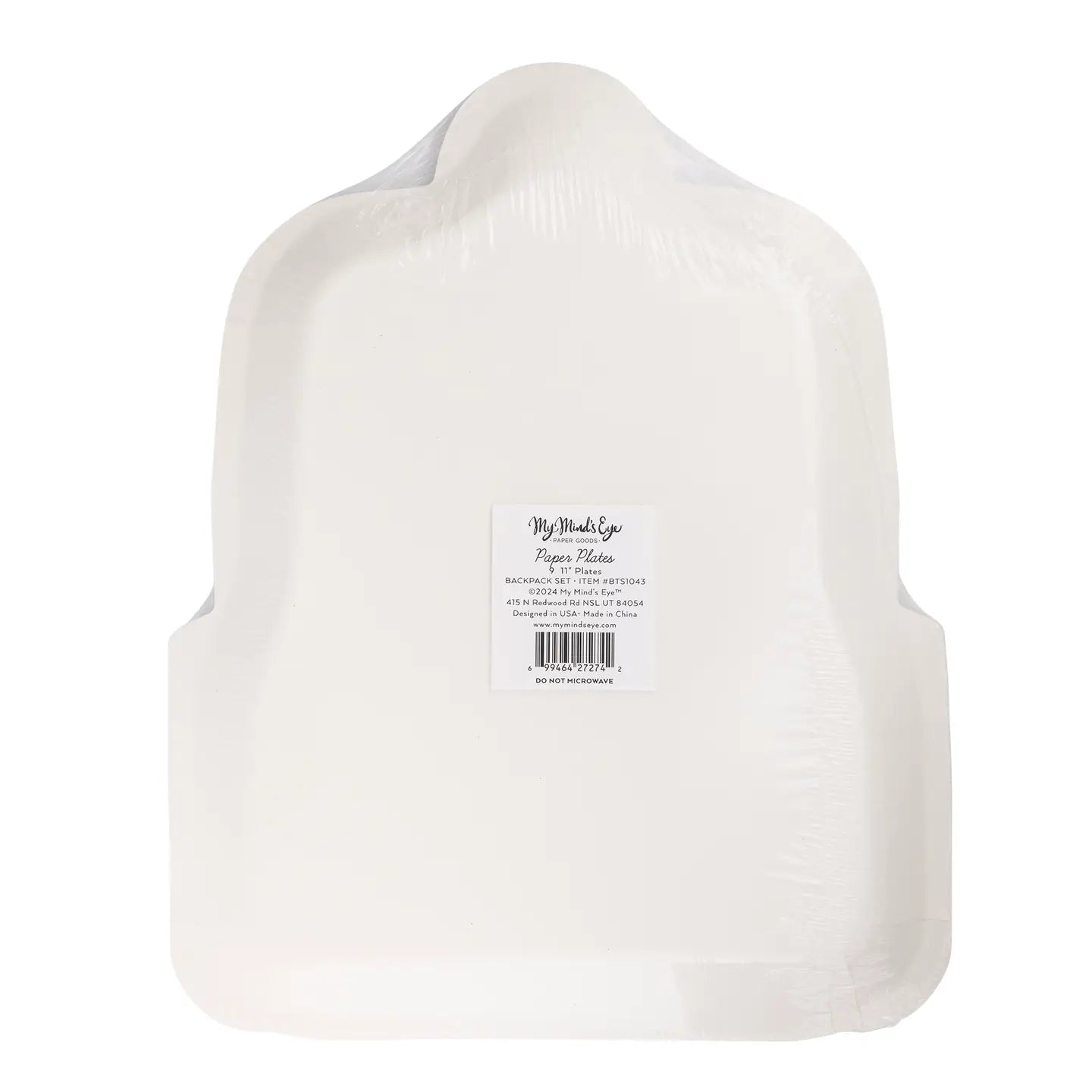 Backpack Plate Set, 8 Count*