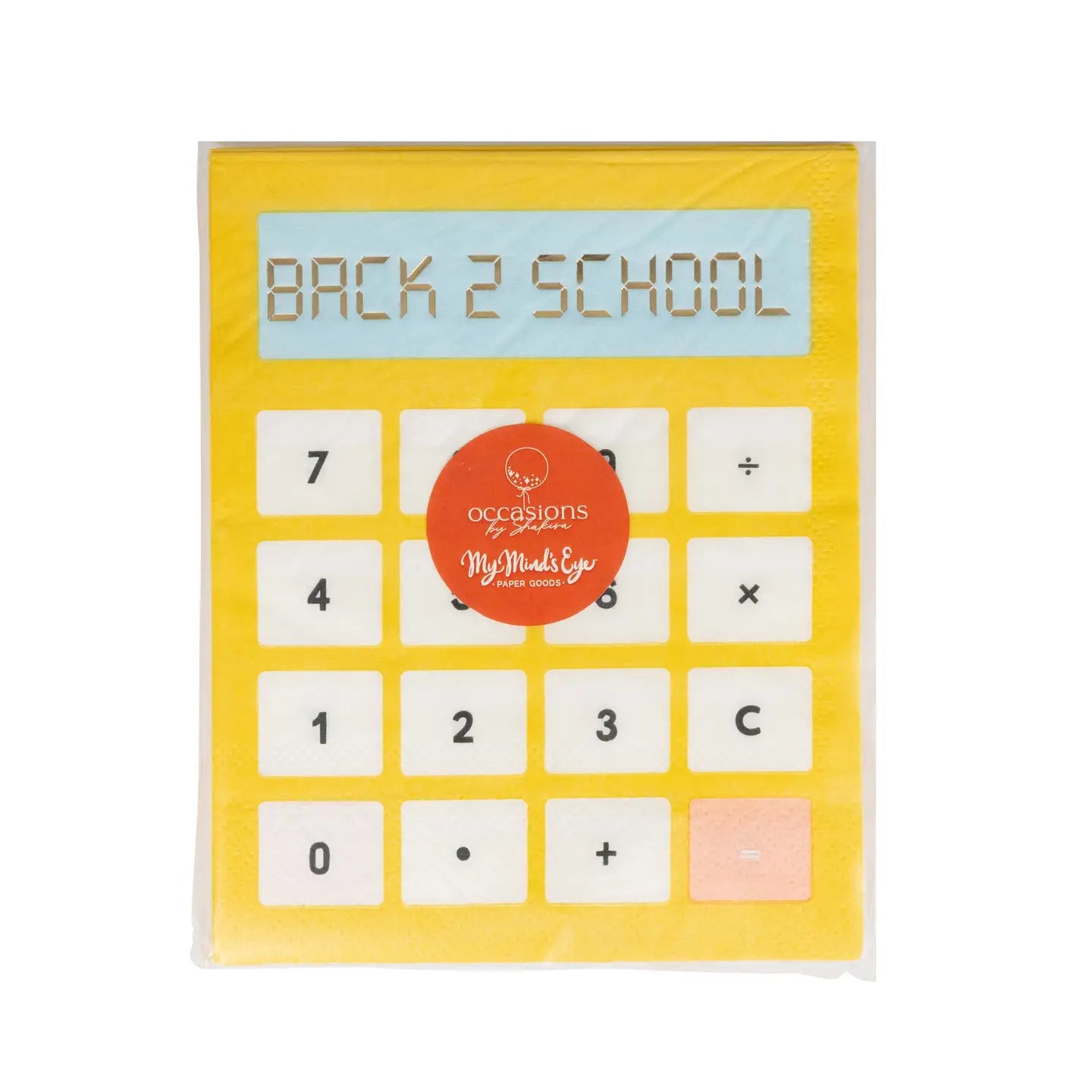 Calculator Paper Guest Napkin, 18 Count*