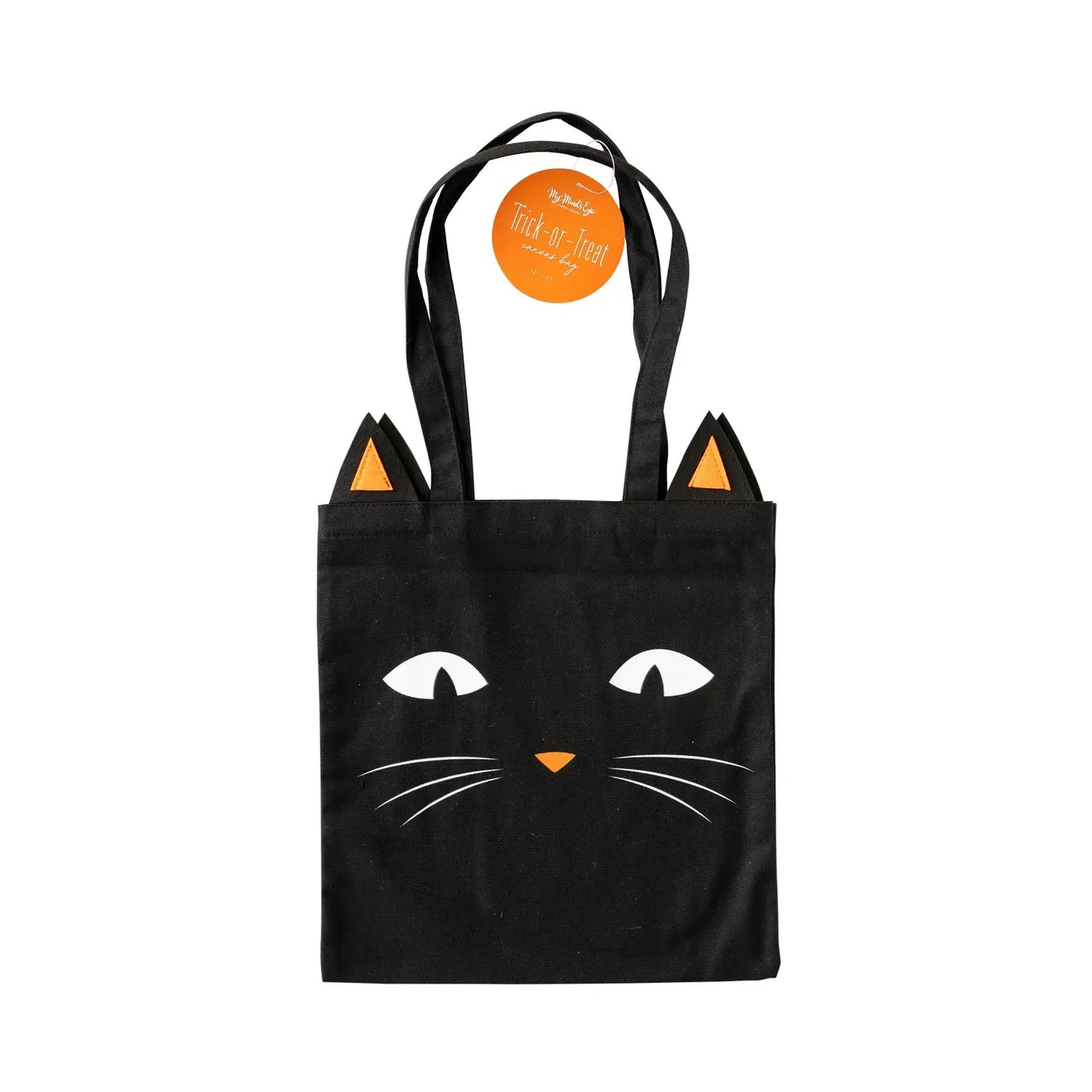 Black Cat Canvas Tric
