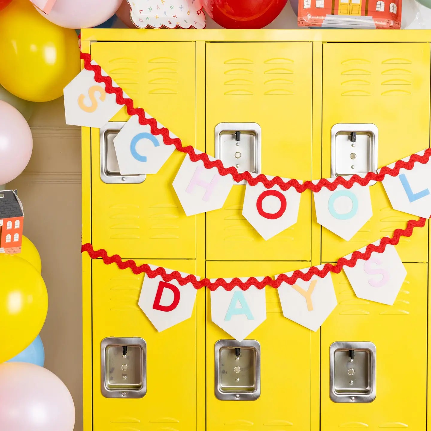 School Days Felt Banner*