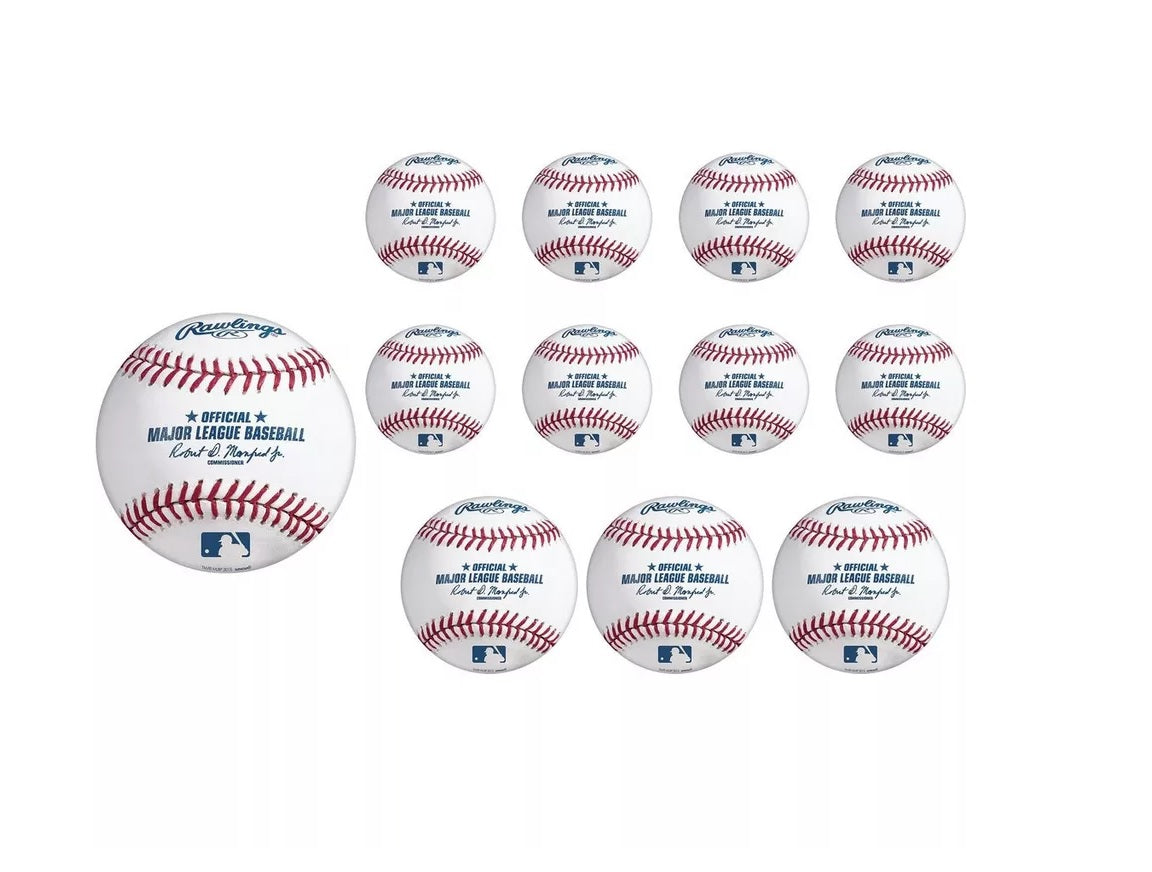 MLB Baseball Cutouts, 12ct