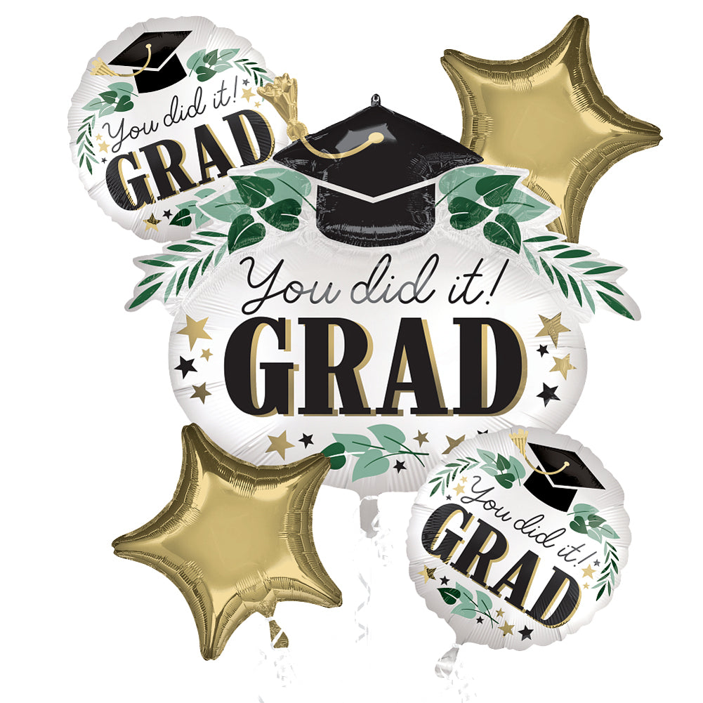 You did it Grad floral Grad 5pc Bouquet *