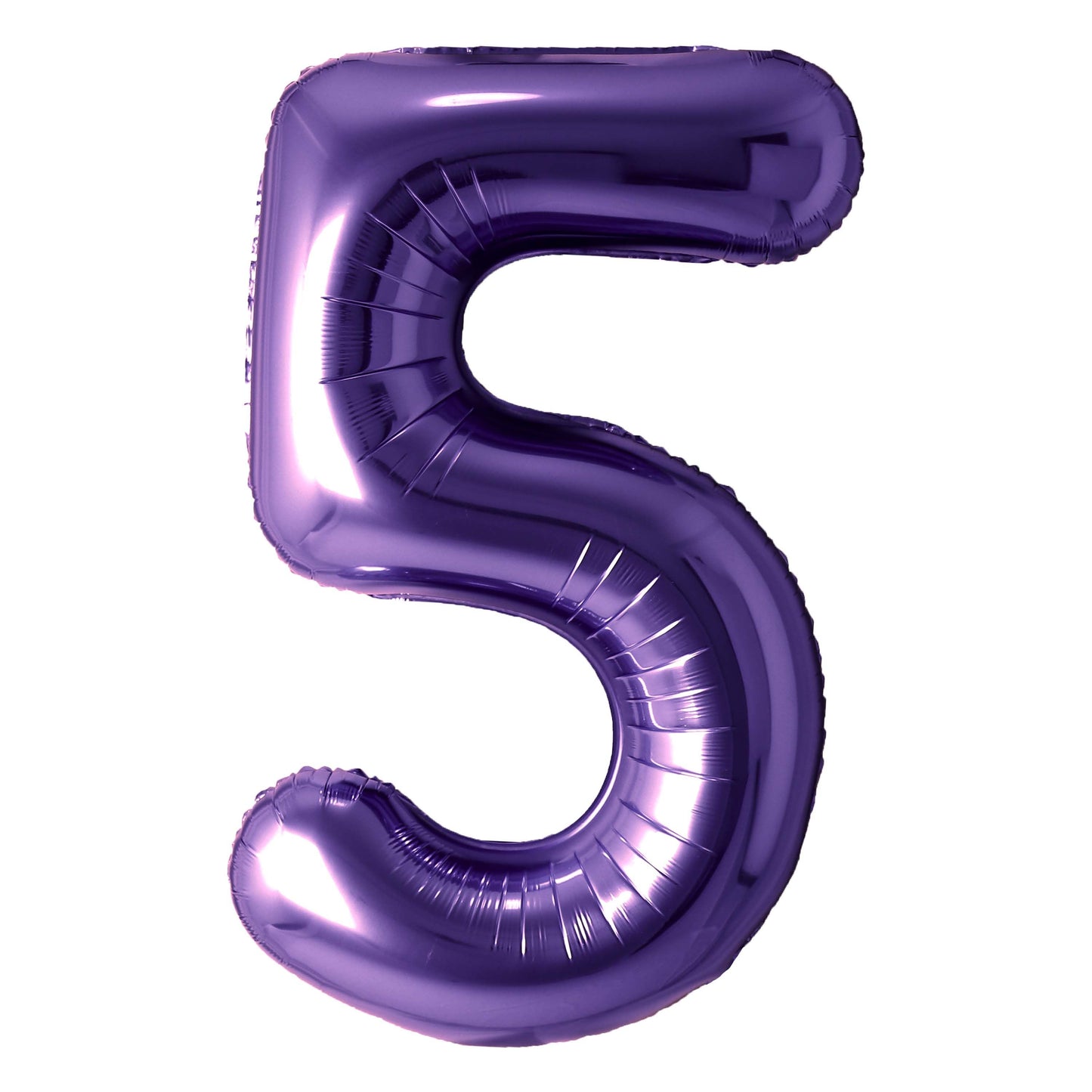 Purple 34" Number Balloon