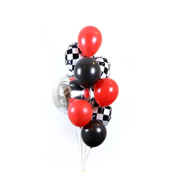 Monster Truck Birthday Checkered Bouquet 2