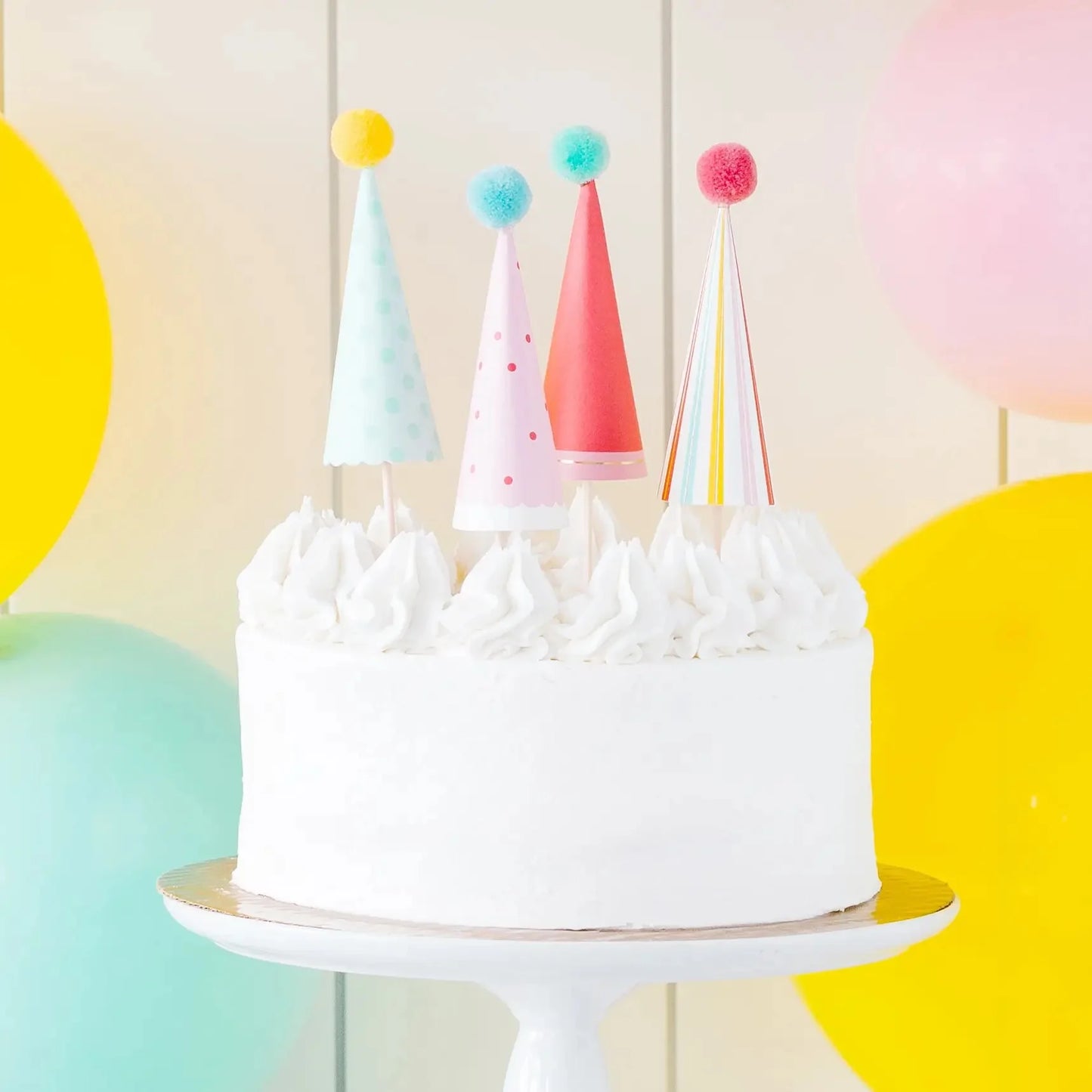 HIP HIP HOORAY CAKE TOPPERS