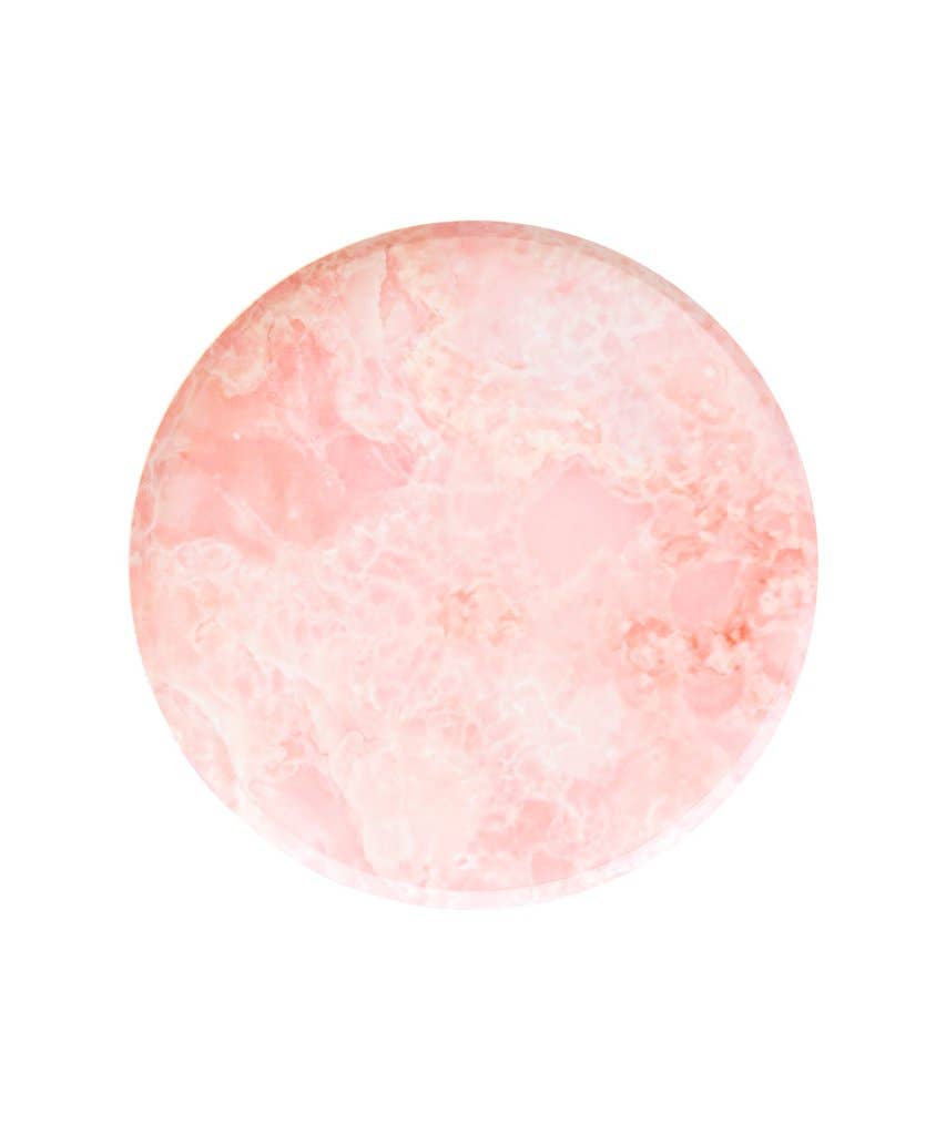 ROSE QUARTZ Plate Oh Happy Day