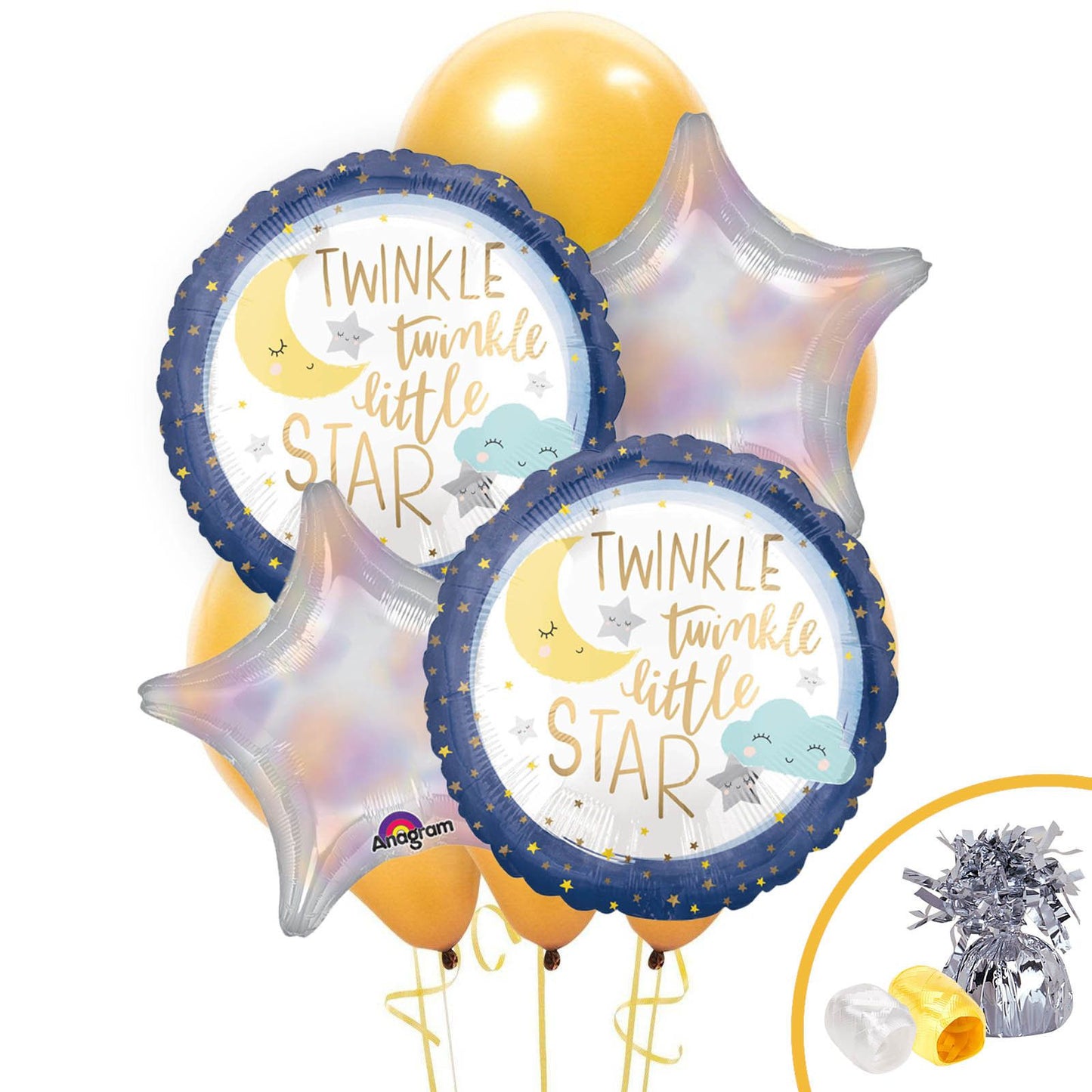 Twinkle Little star Bouquet 9pc.