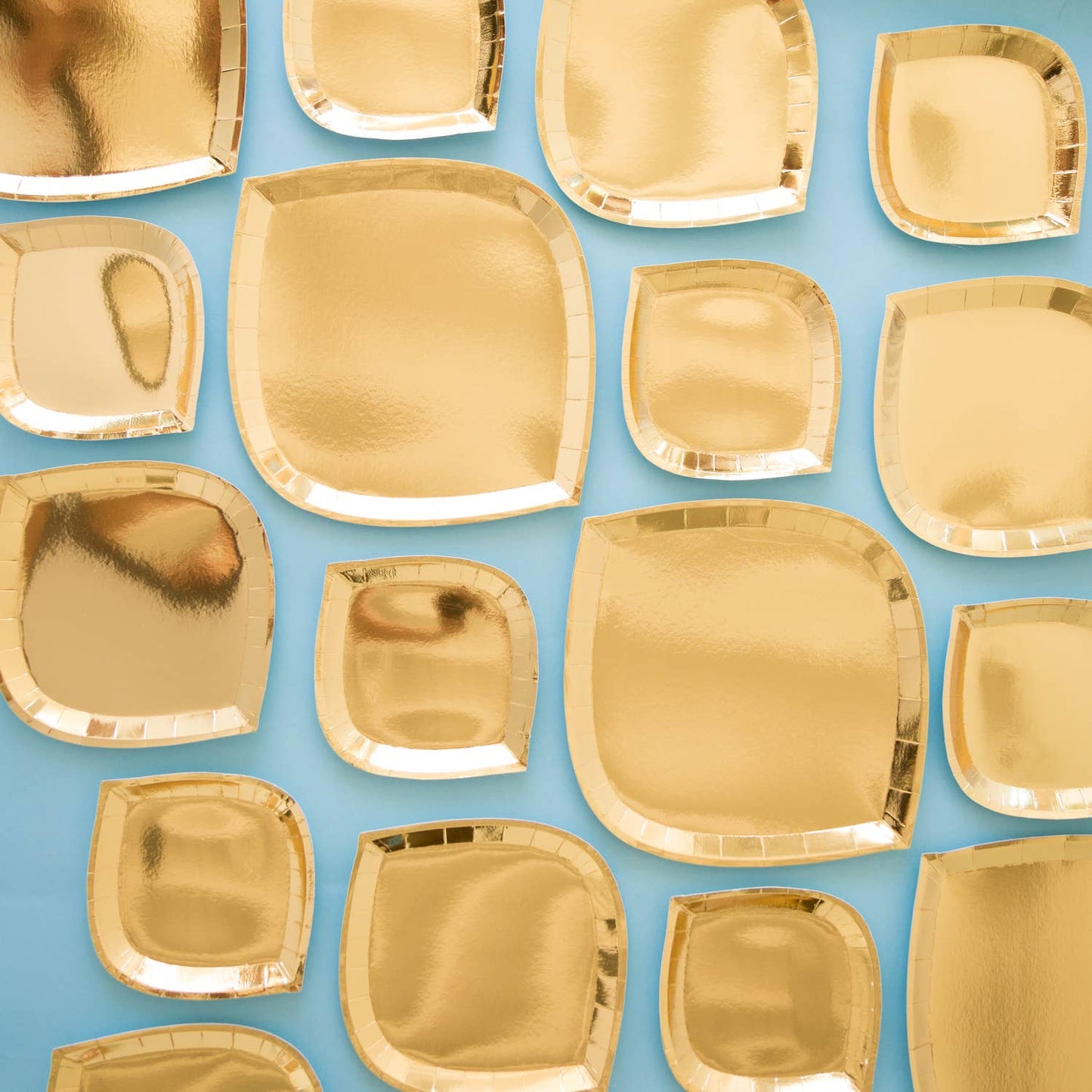 Posh Dinner Plates - Gold