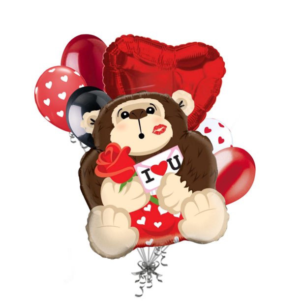 Gorilla in Love Bouquet Set ( No Weight Included)