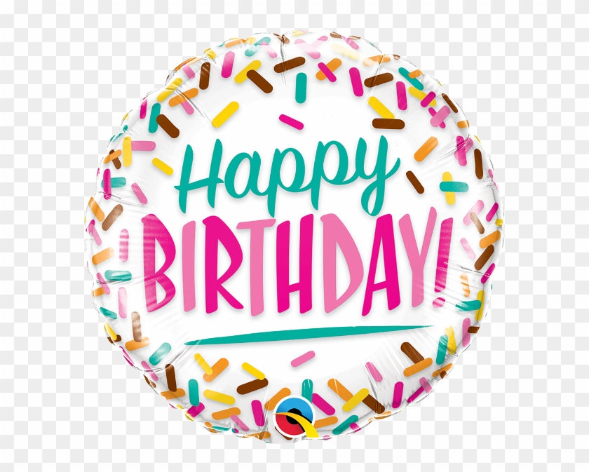 Birthday Big Sprinkles 18'' Balloon