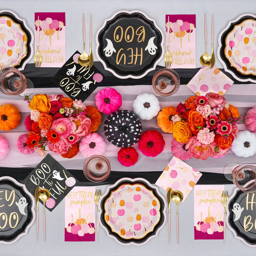 Hey Boo Dinner Plate, Sweet 'n Spooky Collection, 8 Count*