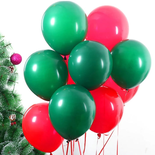 Merry Christmas (10) Balloons Bouquet*