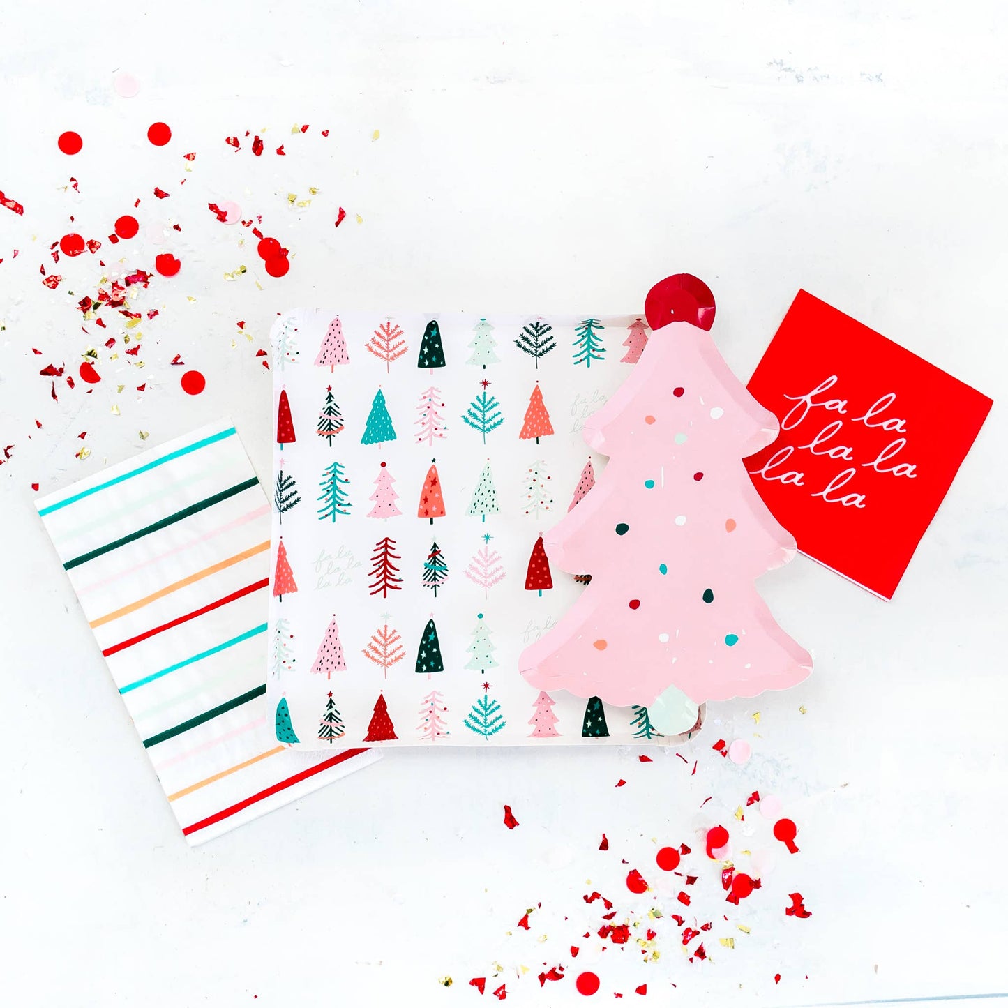 Oui Party Christmas 7" Frosting Tree Plate