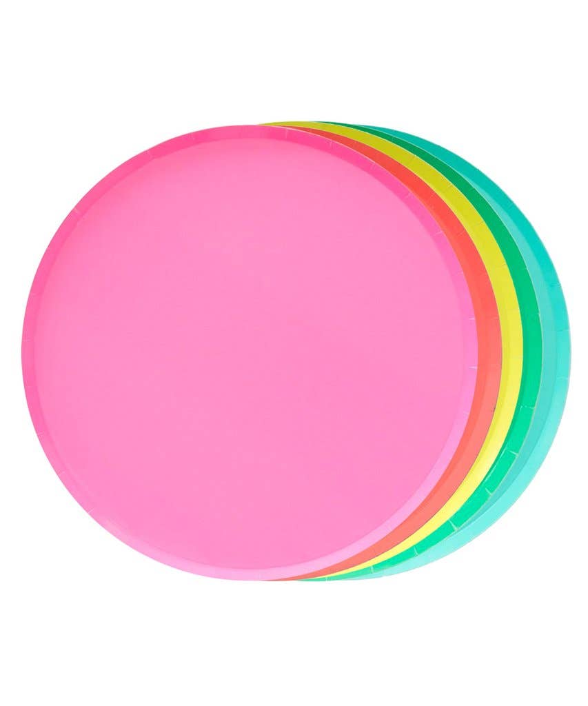 Rainbow Set 9'' Big Plates